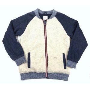Cat & Jack Sherpa Fleece Zip Up Sweater - Large | L